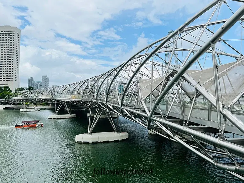 濱海灣花園 helix bridge
