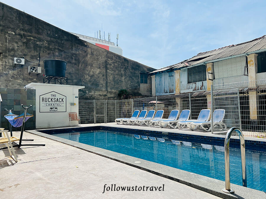 马六甲酒店 the rucksack caratel swimming pool