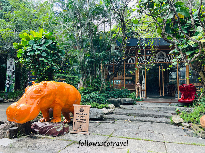 曼谷景点 safari world animal cafe