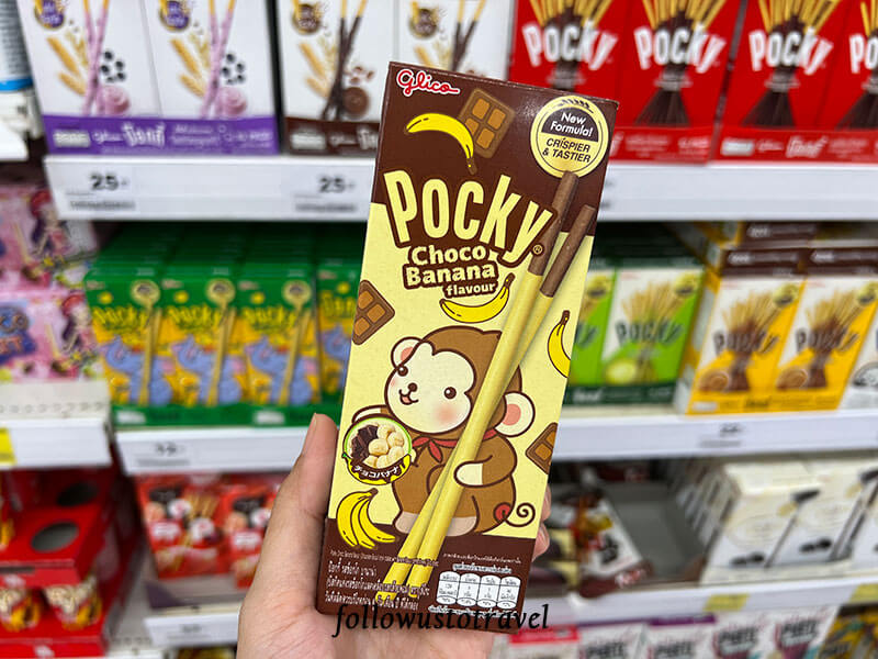 泰国必买 pocky巧克力香蕉