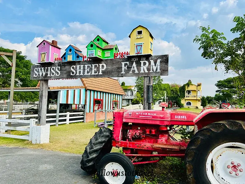 芭达雅景点Swiss Sheep Farm Pattaya