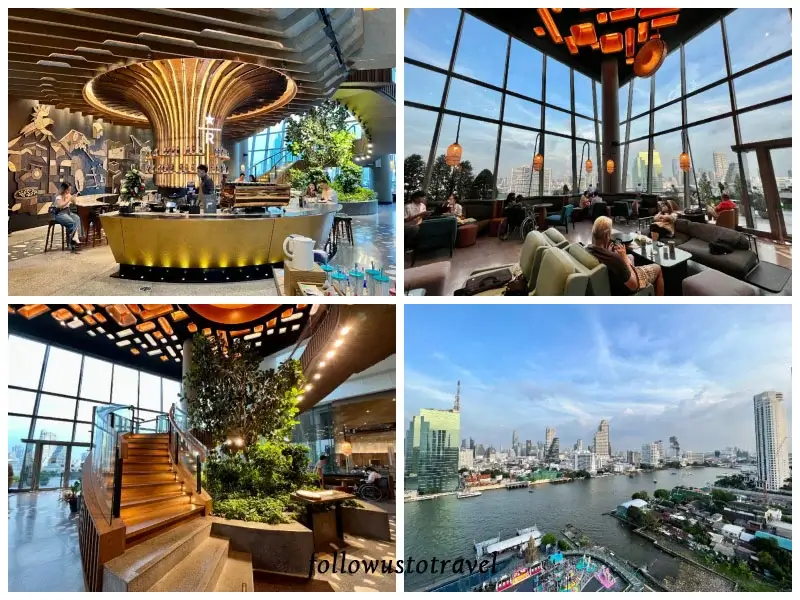 曼谷景點暹羅天地星巴克咖啡館