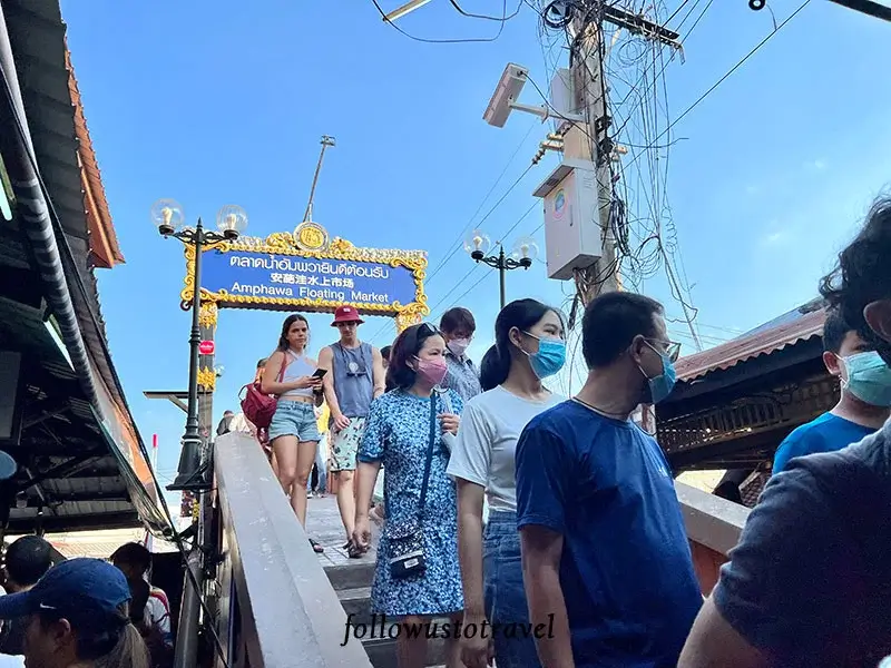 泰國水上市場安帕瓦水上市場