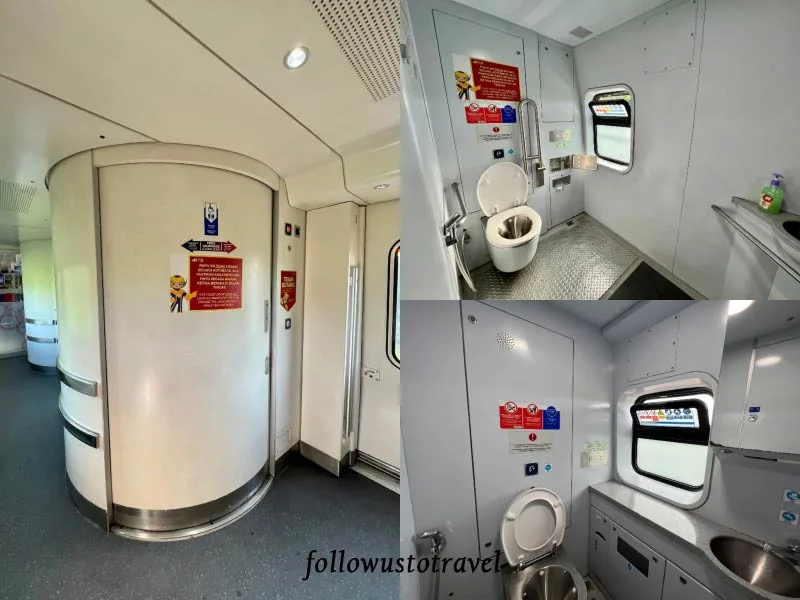 ETS火車設施 廁所