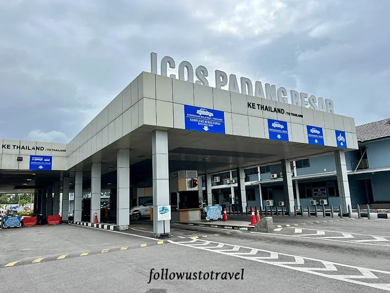 搭火車去泰國 豪華箱型車 ICQS Padang Besar Immigration