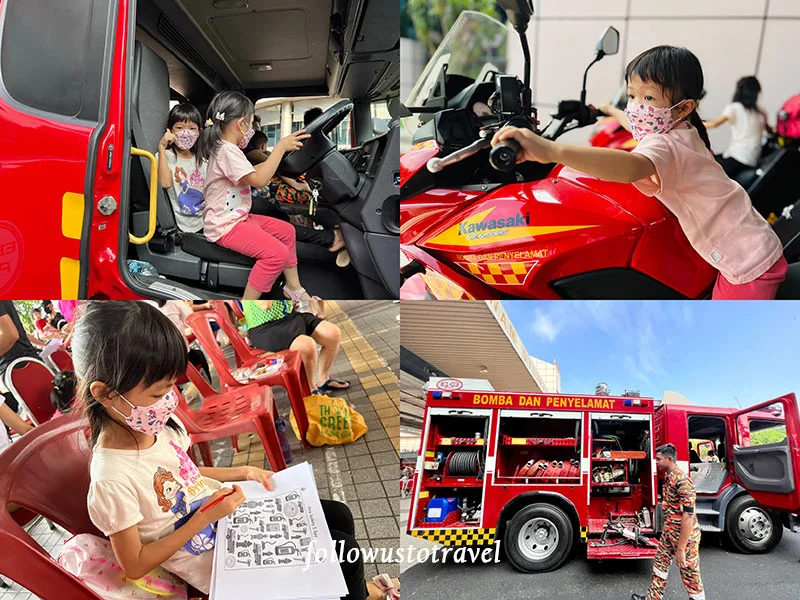 参观马来西亚消防局 Balai Bomba dan Penyelamat Putrajaya