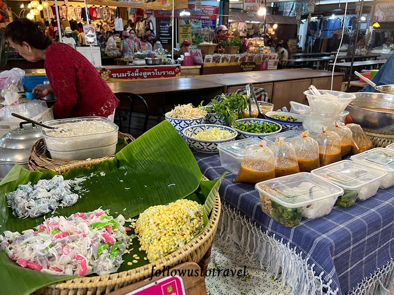 曼谷水上市場空叻瑪榮水上市場美食 Khlong Lat Mayom Floating Market