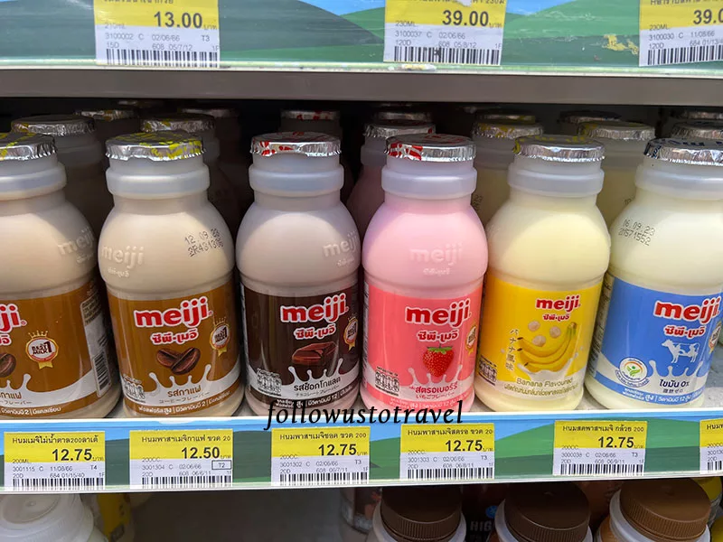 泰國必買Meiji 牛奶
