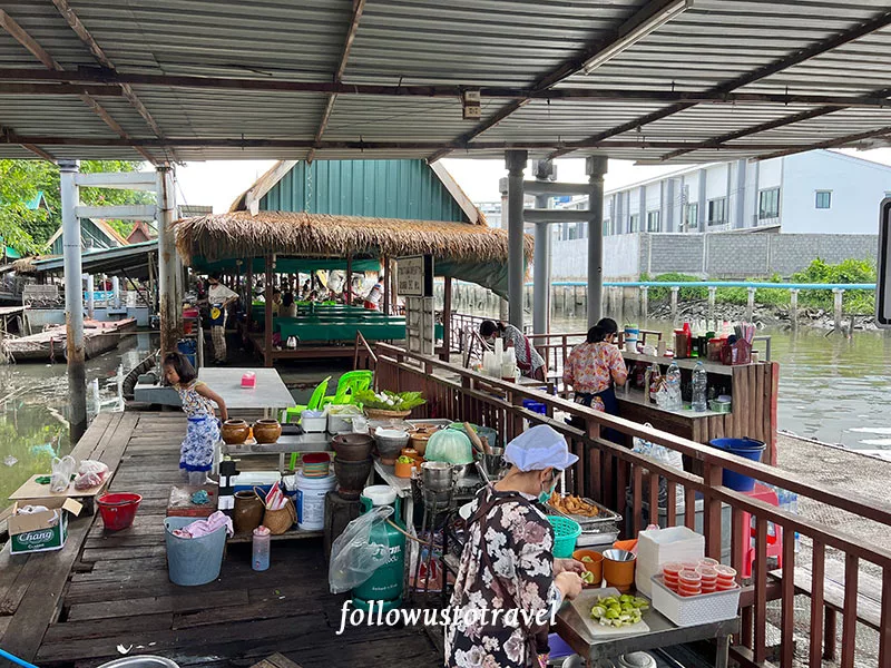 曼谷水上市場大林江水上市場 Taling Chan Floating Market